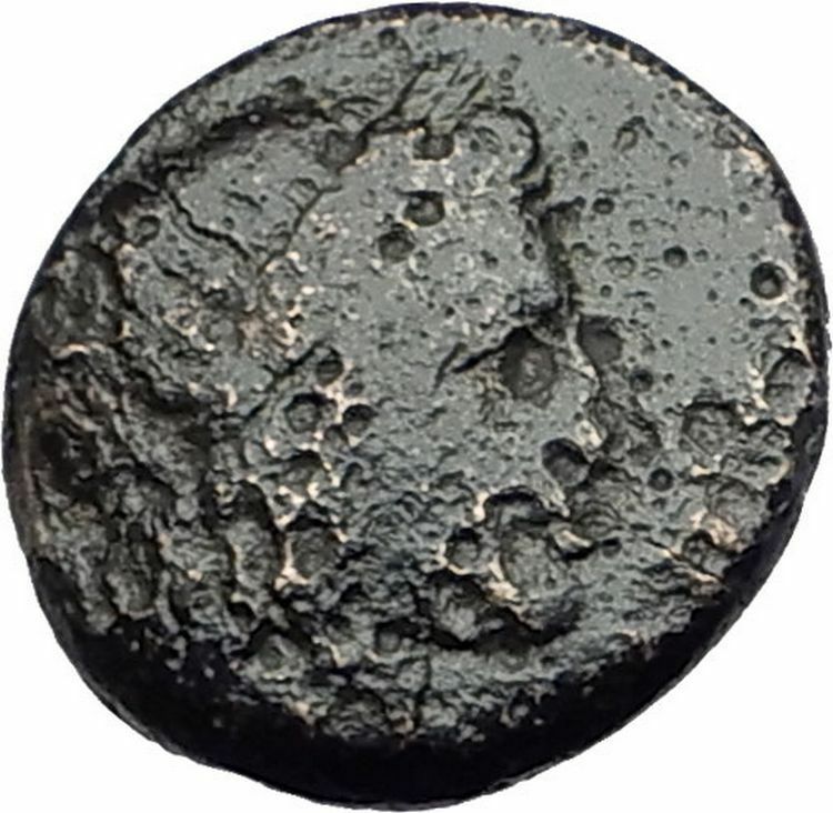 Kolophon Colophon IONIA 360BC Authentic Ancient Greek Coin APOLLO & HORSE i63060