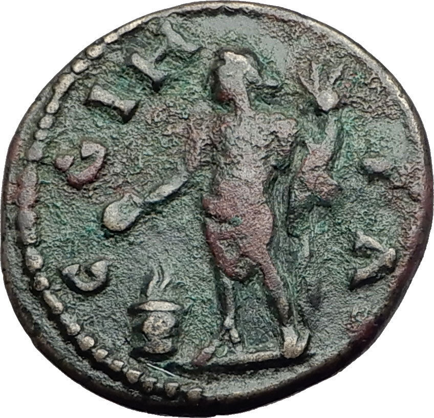 MACRINUS 217AD Parium Parion in MYSIA Authentic Ancient Roman Coin GENIUS i64835