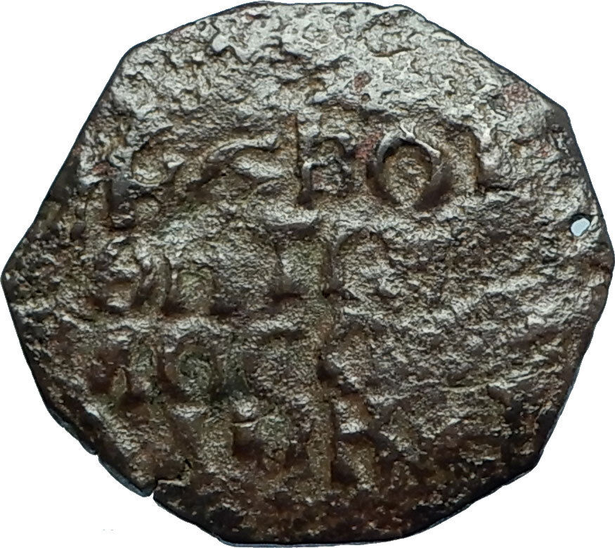 CRUSADERS of Antioch Tancred Ancient 1101AD Byzantine Time Coin St Peter i66103