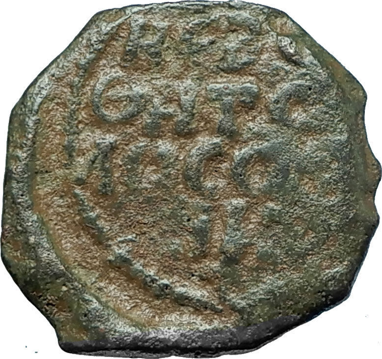 CRUSADERS of Antioch Tancred Ancient 1101AD Byzantine Time Coin St Peter i66130