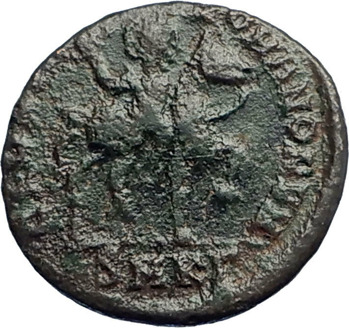 ARCADIUS on horseback 383AD Authentic Genuine Ancient Roman Coin i74216