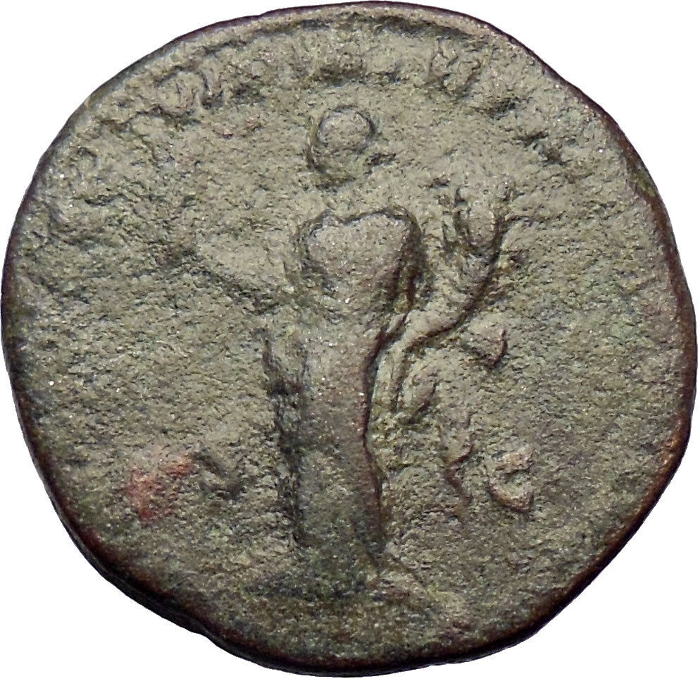 COMMODUS 177AD Ancient Roman Coin Felicitas Possibly Unpublished i74232