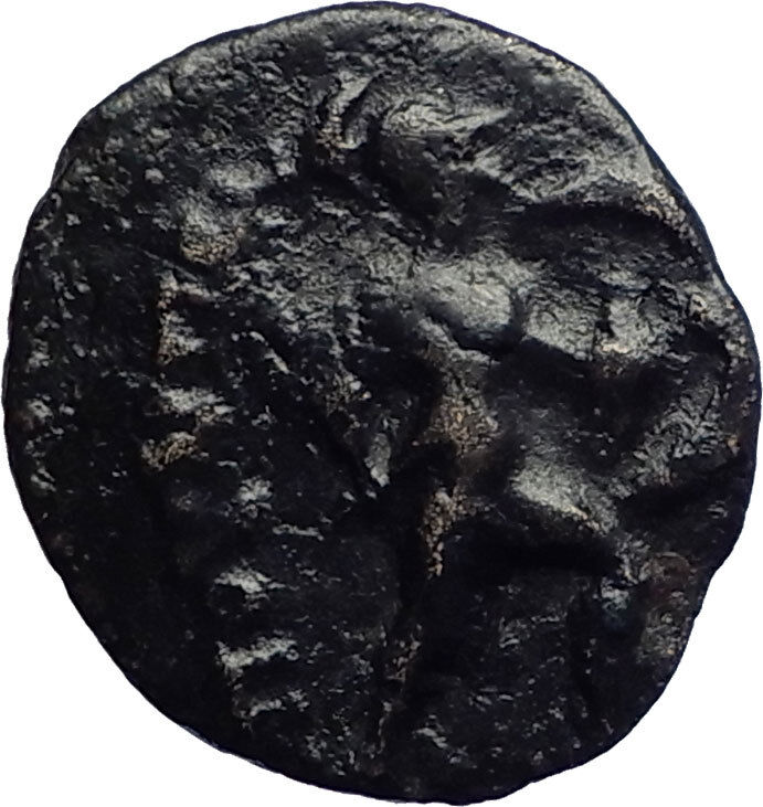 LOKRIS OPUNTIA city of Opus 369BC Ancient Greek Coin PERSEPHONE & AJAX i74138