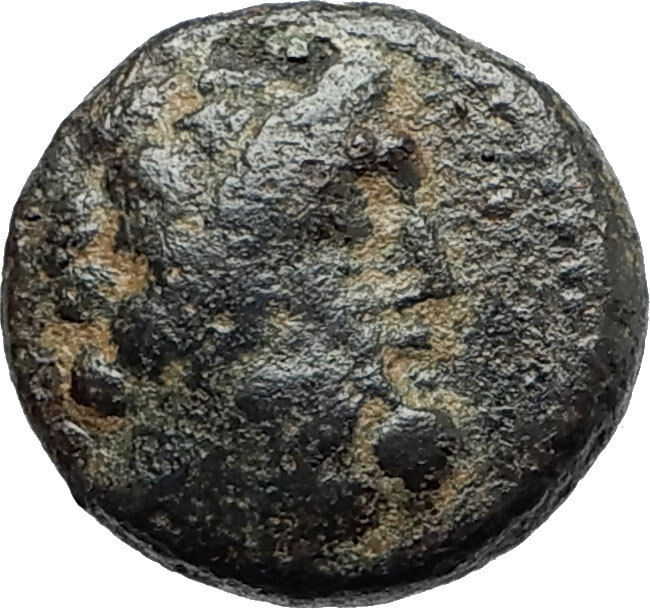 ARADOS in PHOENICIA Authentic Ancient 206BC Greek Coin w ZEUS & GALLEY i75499