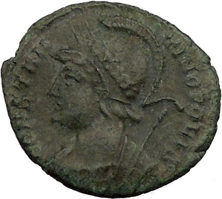 Constantine The Great founds Constantinople Roman Coin Victory Cult i37150