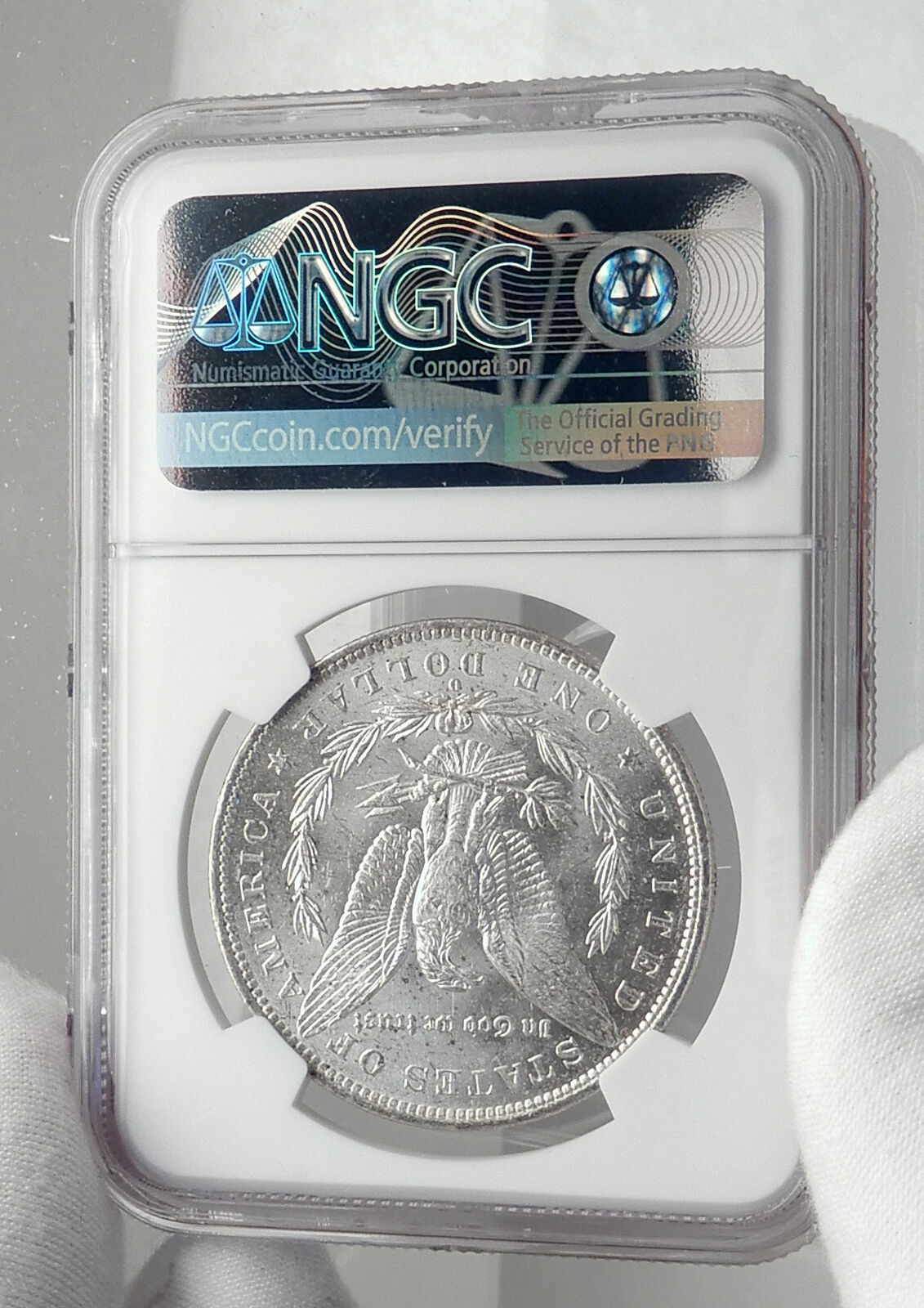 1883 UNITED STATES of America SILVER Morgan US Dollar Coin EAGLE NGC MS i80145