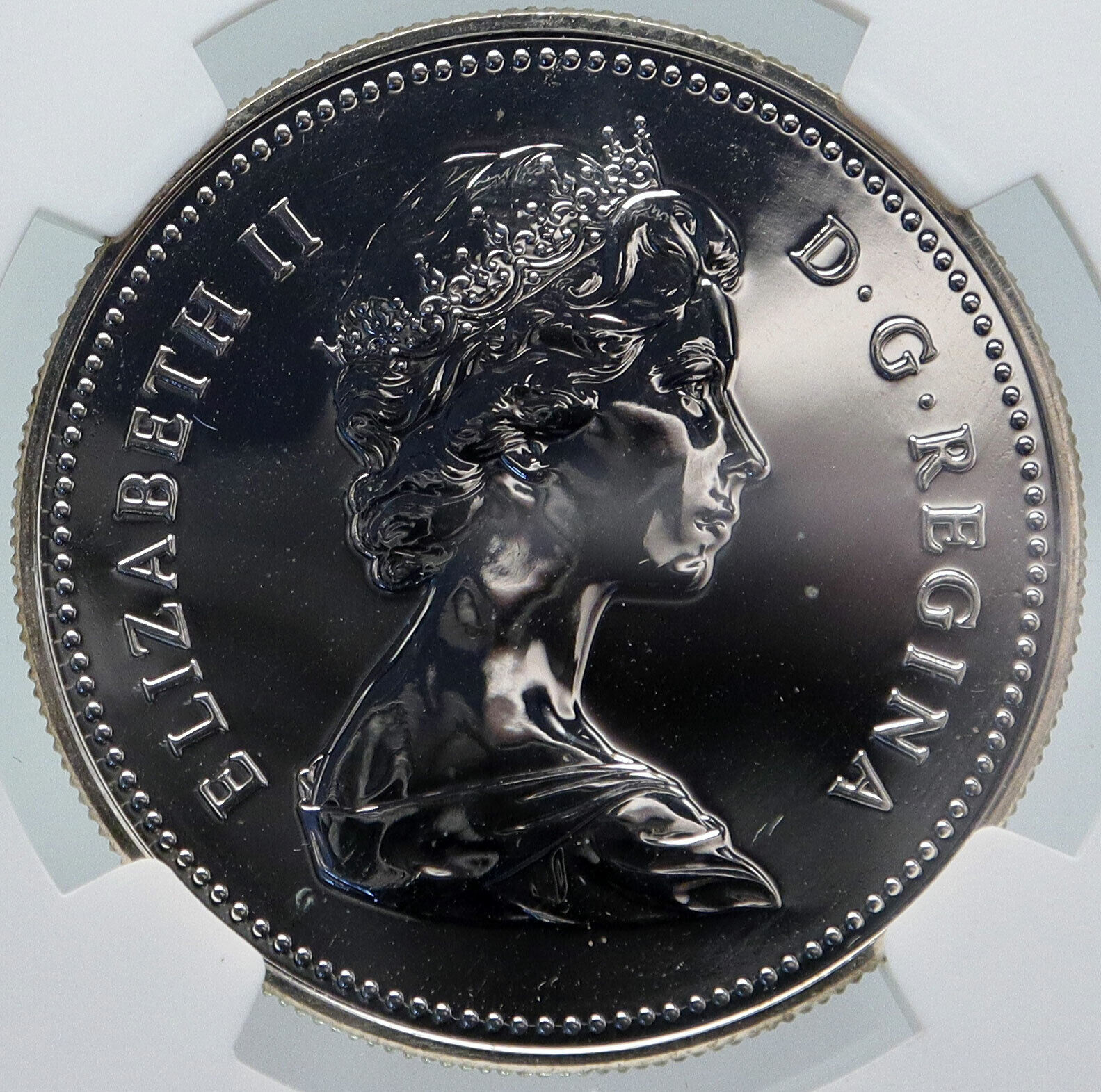 1979 CANADA UK Queen Elizabeth II Griffon Ship 300Y Proof Silver Coin NGC i86018