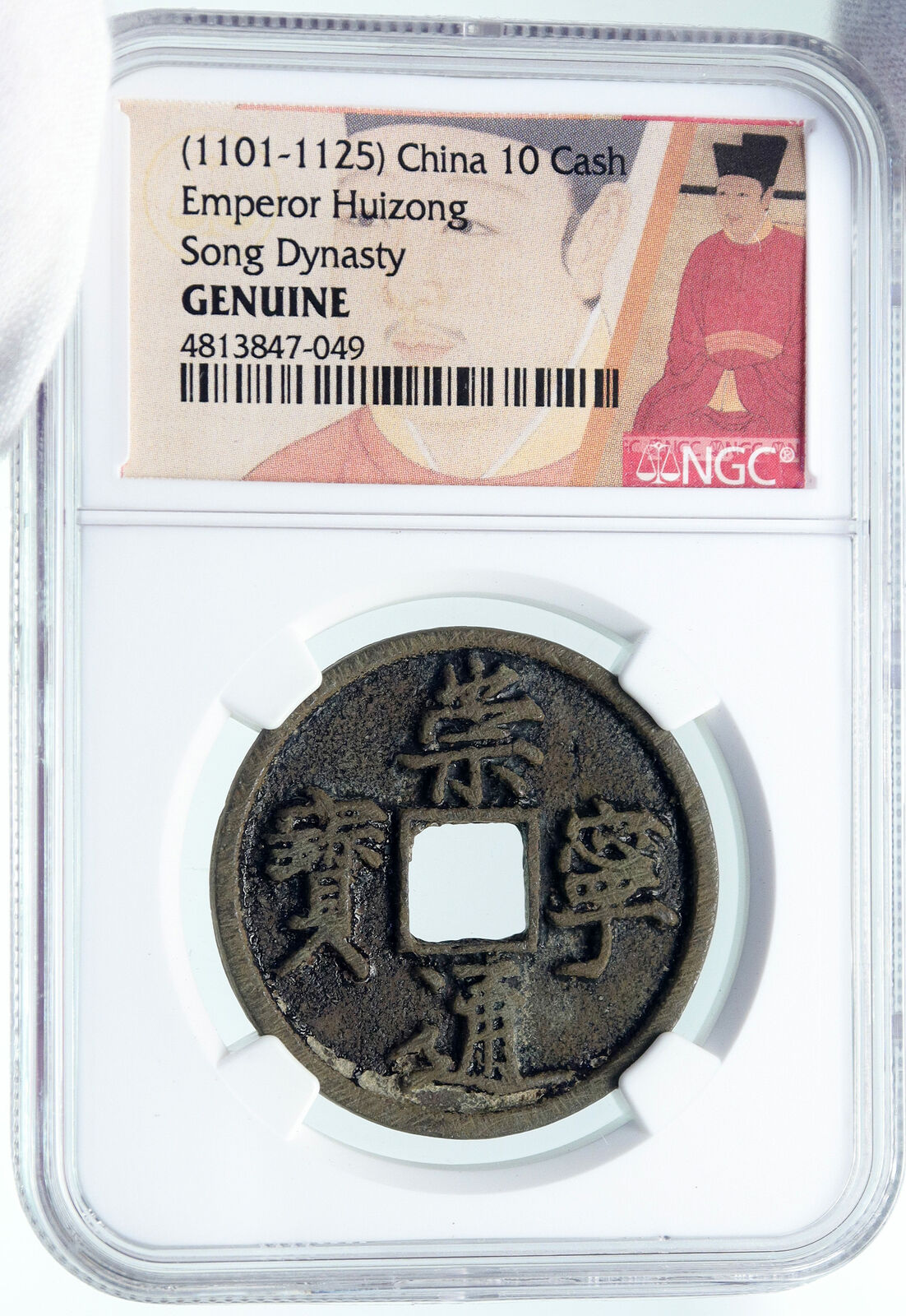 1101AD CHINESE Northern Song Dynasty Antique HUI ZONG Cash Coin CHINA NGC i86698