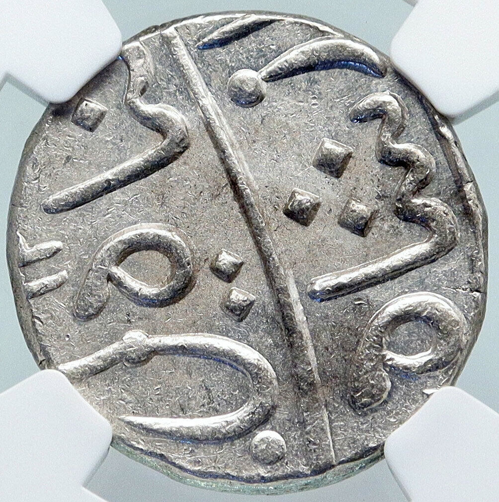 1829 (FE 1239) INDIA BRITISH OLD Bombay Presidency Silver RUPEE Coin NGC i86967