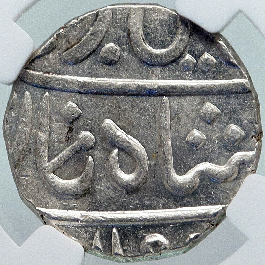 1829 (FE 1239) INDIA BRITISH OLD Bombay Presidency Silver RUPEE Coin NGC i86968