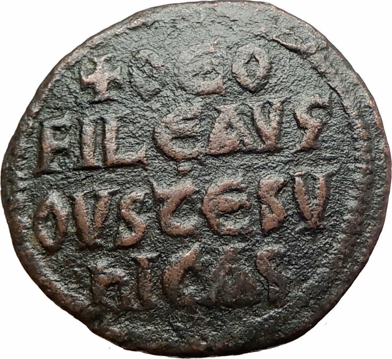 THEOPHILUS 835AD Victory vs ARABS Follis Authentic Ancient Byzantine Coin i80444