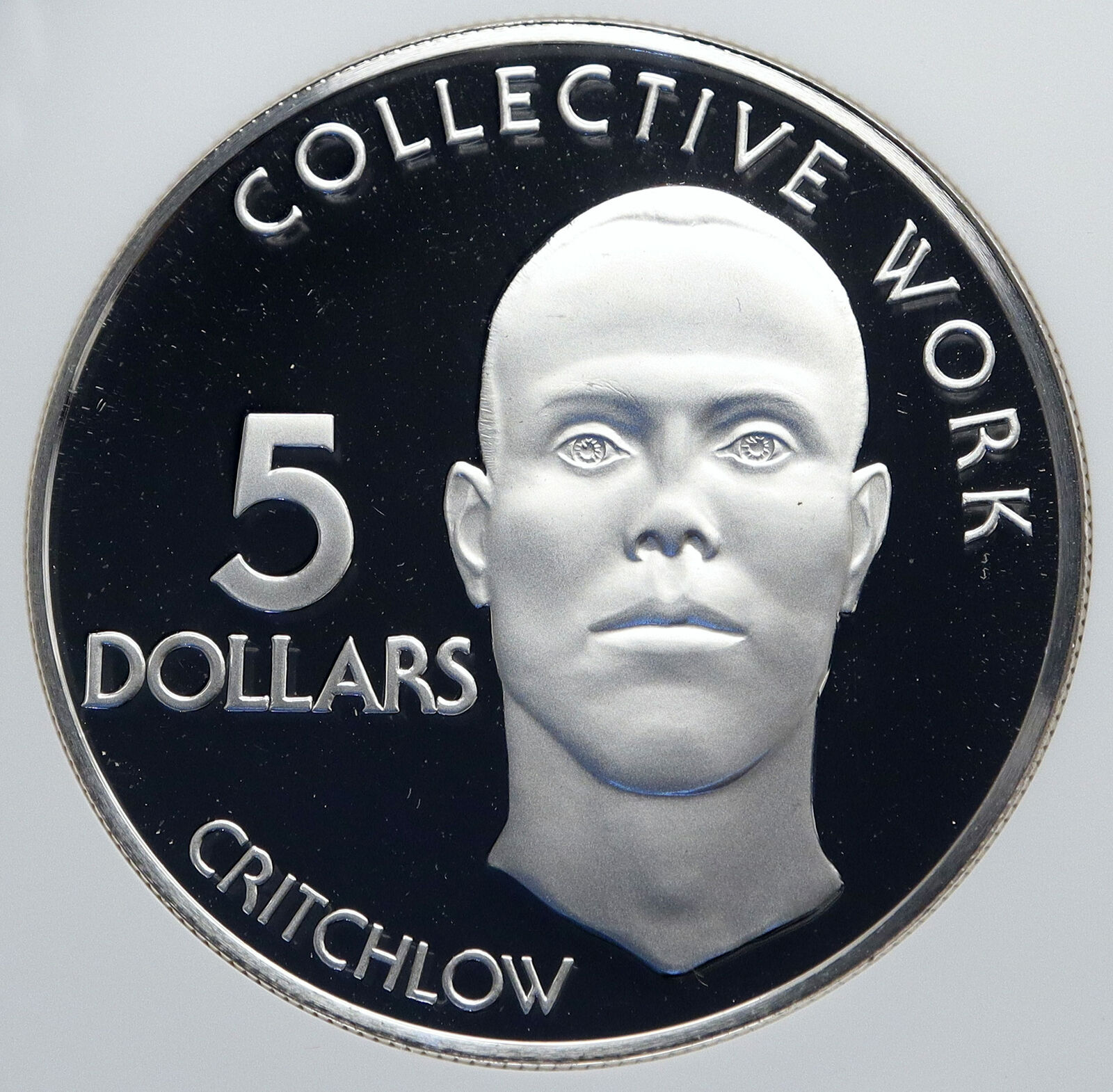 1976 GUYANA Hubert Nathaniel Critchlow LABOR Proof Silver $10 NGC Coin i87121