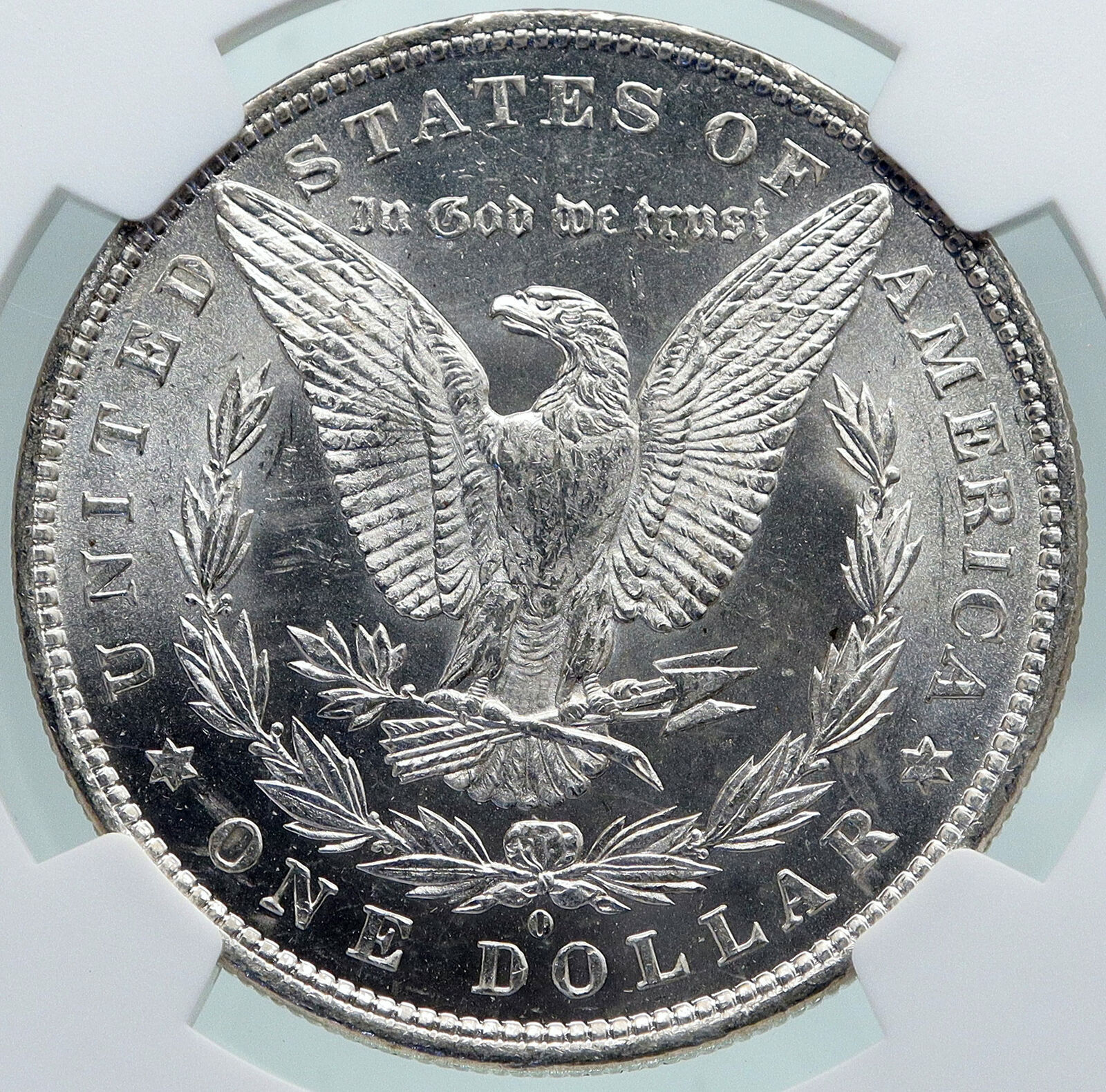 1881 O UNITED STATES of America SILVER Morgan US Dollar Coin EAGLE NGC i87366