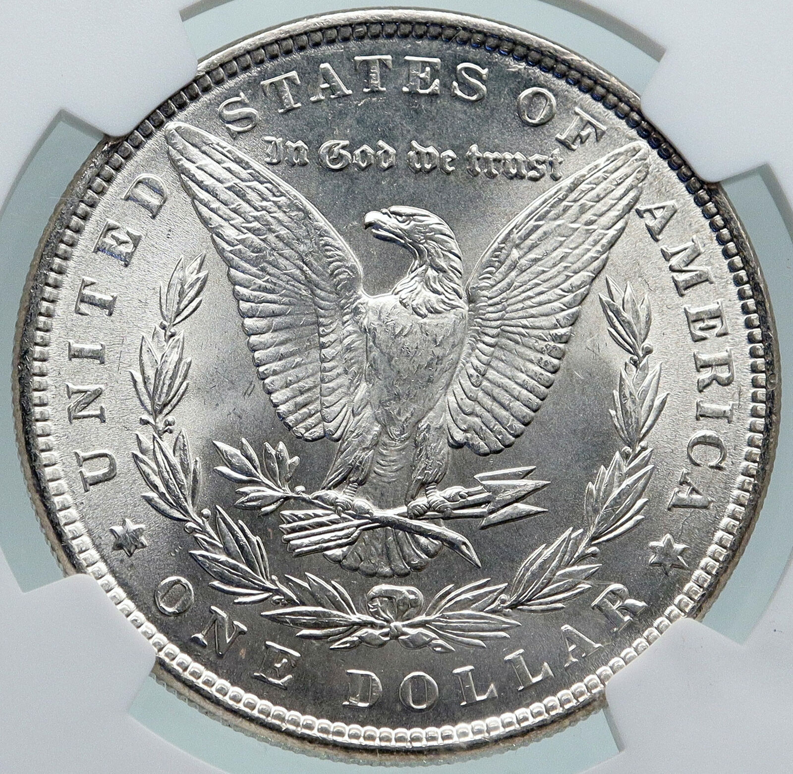 1886 UNITED STATES of America SILVER Morgan US Dollar Coin EAGLE NGC i87364