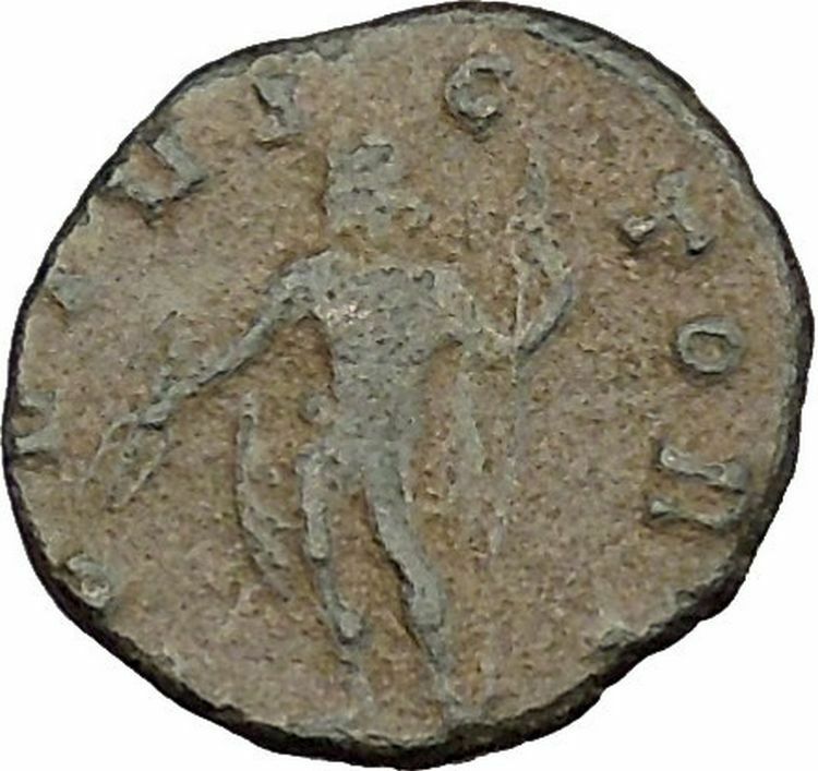 Claudius II Gothicus 268AD Ancient Roman Coin Nude Zeus with thunderbolt i39211