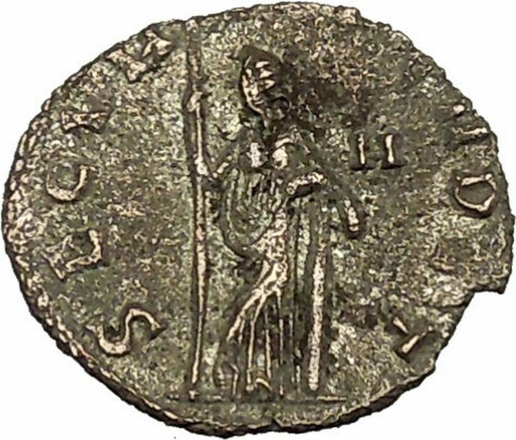 Gallienus Valerian I son Ancient Roman Coin Security & stability Cult i39927