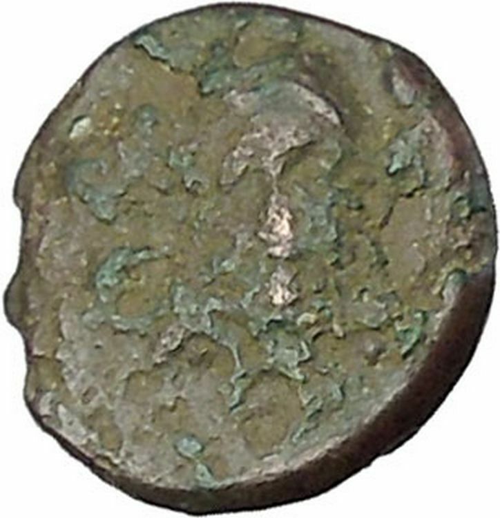 IONIA Klazomenai 350BC Very rare Ancient Greek Coin RAM Athena facing i45785