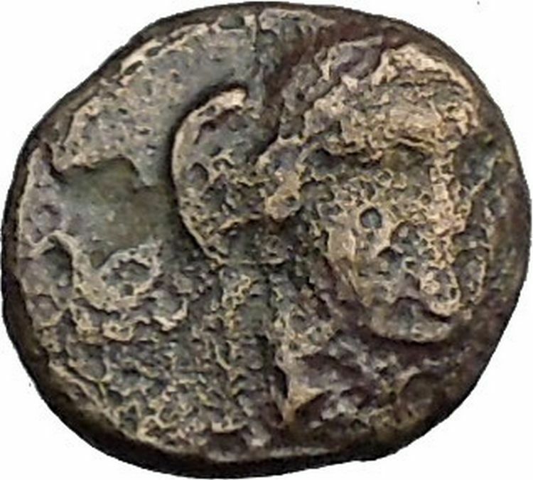 Klazomenai in Ionia 380BC Athena Ram Fly Authentic Ancient Greek Coin i50534