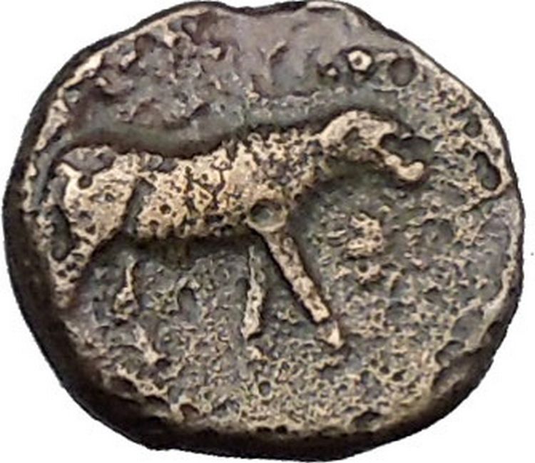 Klazomenai in Ionia 380BC Athena Ram Fly Authentic Ancient Greek Coin i50534