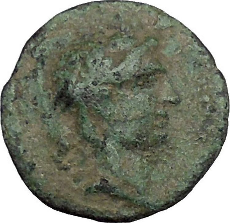 ANTIOCHOS IX Kyzikenos 108BC Seleukid Apollo Artemis Ancient Greek Coin i50473