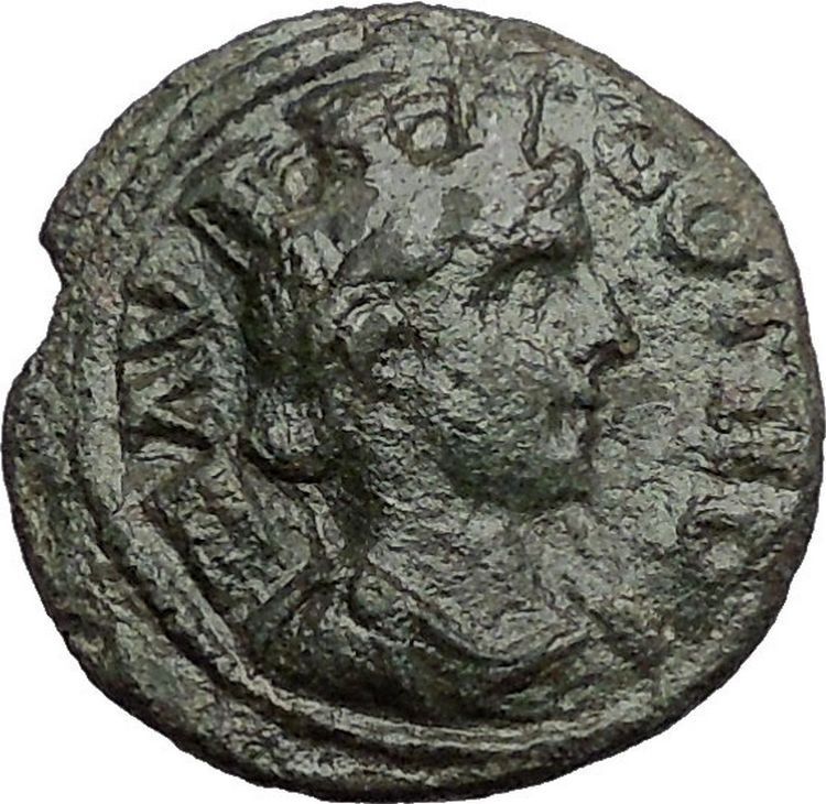 ALEXANDRIA TROAS 200AD Romulus Remus She-Wolf Pseudo-Autnomous Greek Coin i56070