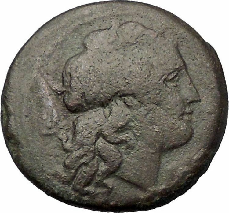 MESSANA SICILY under MAMERTINI 220BC Rare R1 Apollo Warrior Greek Coin i57656