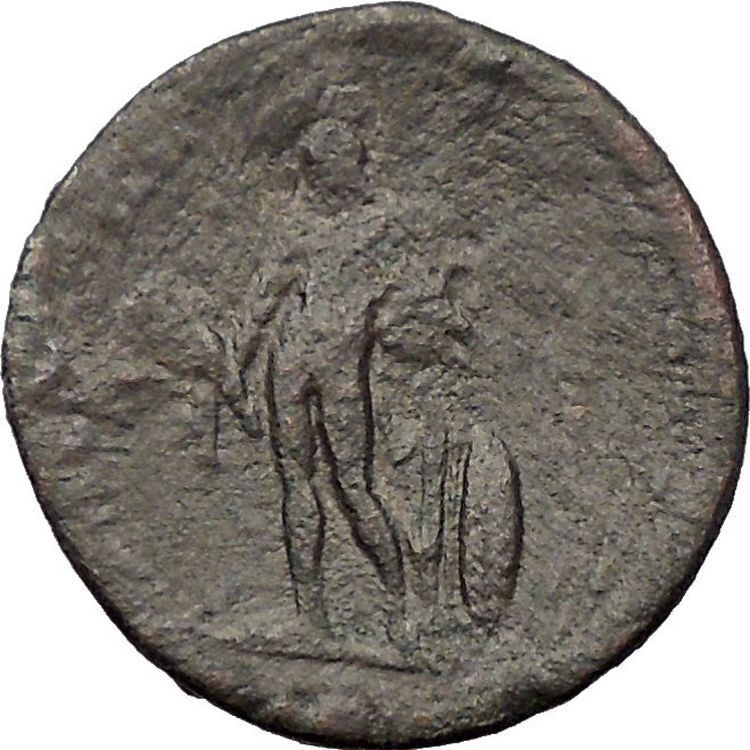 MESSANA SICILY under MAMERTINI 220BC Rare R1 Apollo Warrior Greek Coin i57656