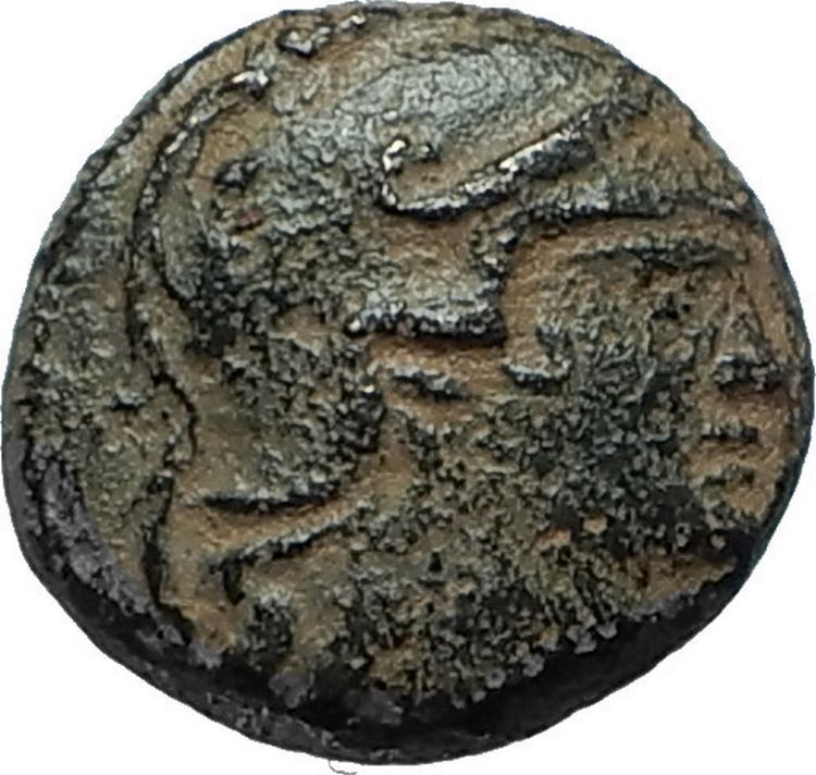 ANTIOCHOS IX Kyzikenos 113BC RARE R2 Seleukid Greek Coin ATHENA & GALLEY i66360