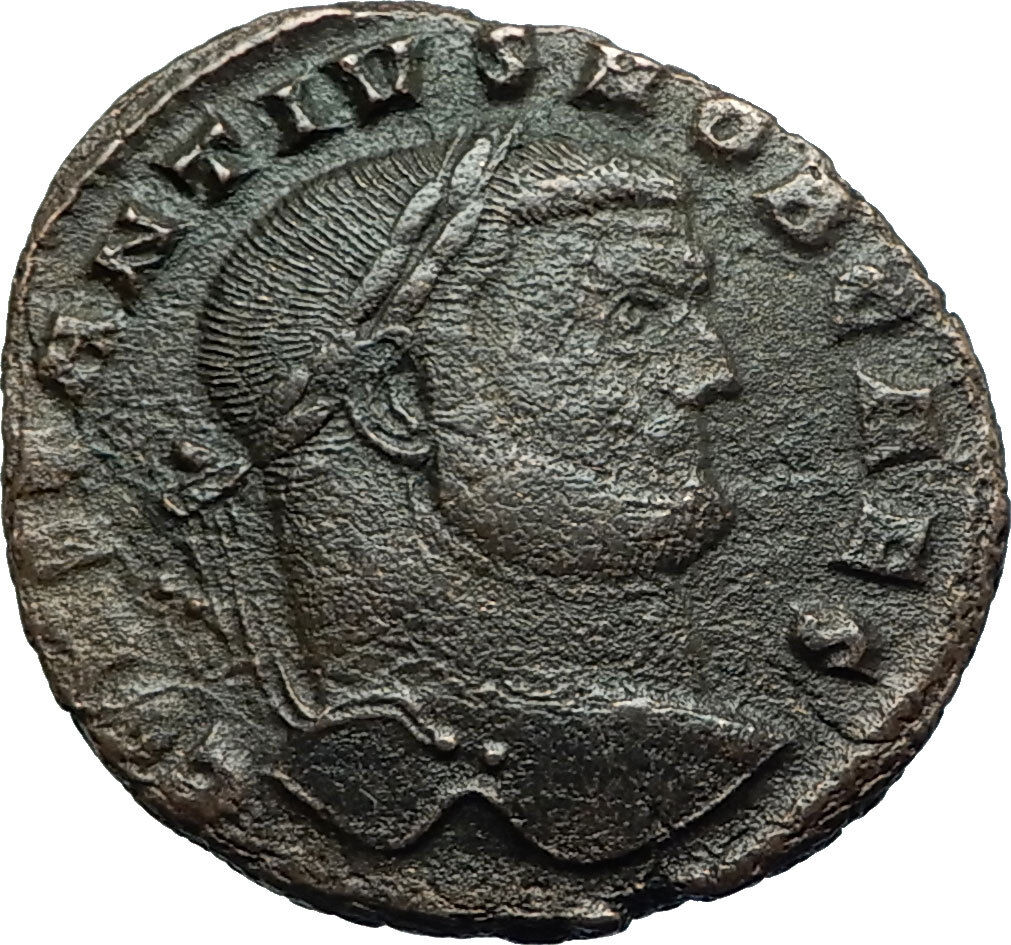 CONSTANTIUS I Chlorus 297AD Follis Nummus Authentic Ancient Roman Coin i66484