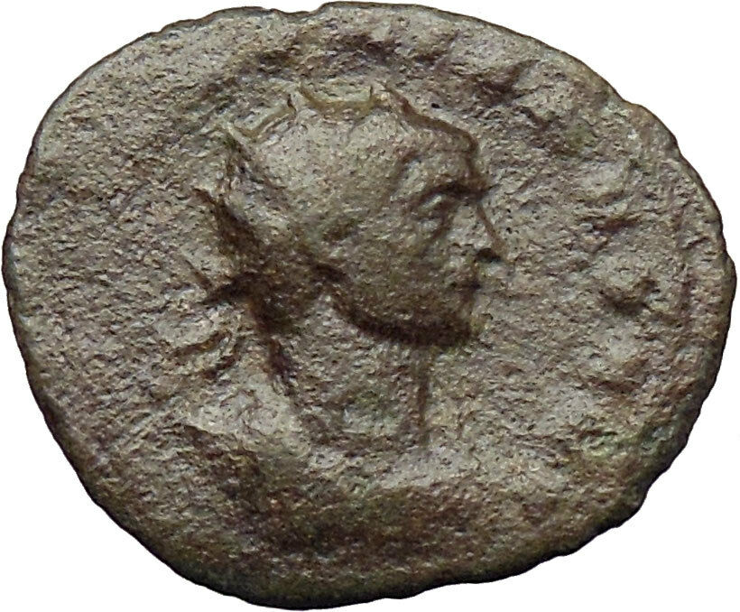 AURELIAN 272AD Mediolanum Milan Ancient Roman Coin ROMA w Victory i29816