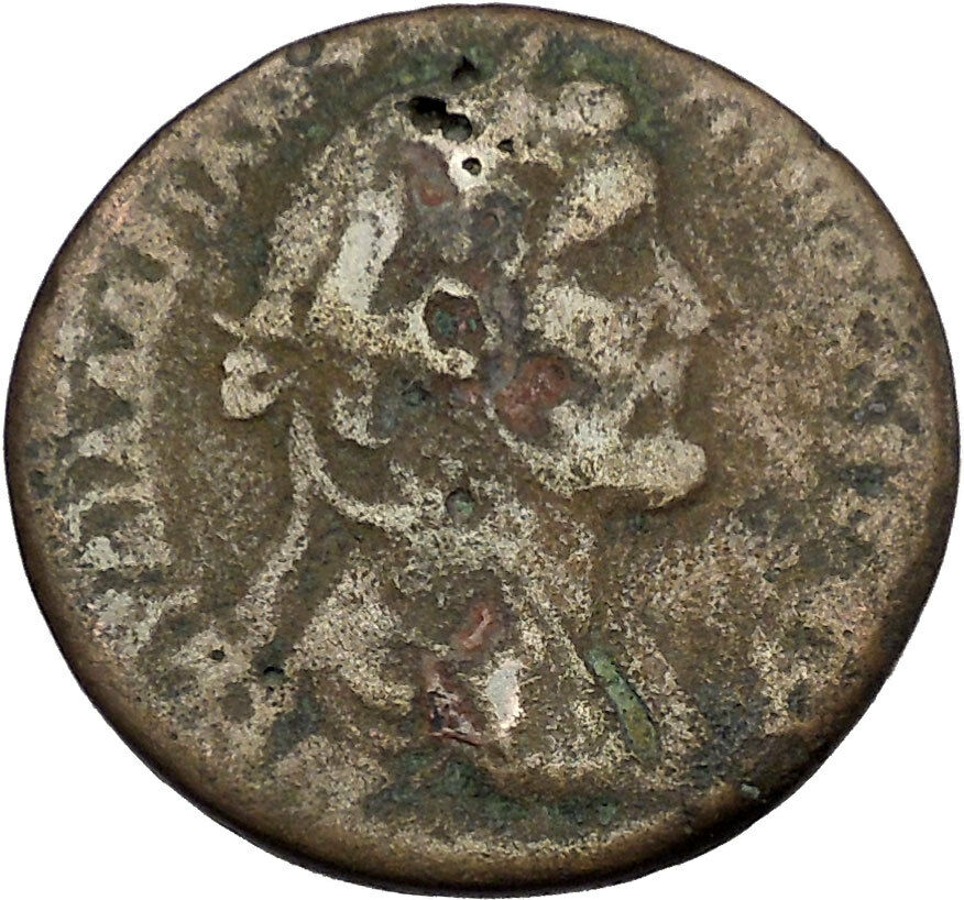 ANTONINUS PIUS & MARCUS AURELIUS Cyprus Mint LARGE Ancient Roman Coin i46372