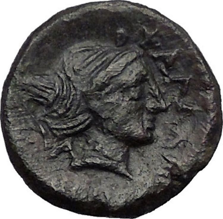 Phalanna in Thessaly 3-2CenBC Ares Nymph Authentic Ancient Greek Coin i56221