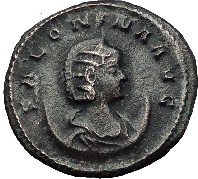 Salonina 260AD Authentic Original Genuine Ancient Roman Coin Ceres Rare i59018