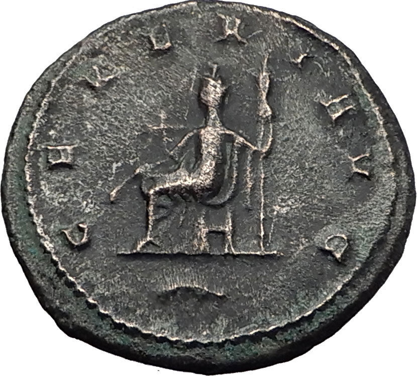 Salonina 260AD Authentic Original Genuine Ancient Roman Coin Ceres Rare i59018