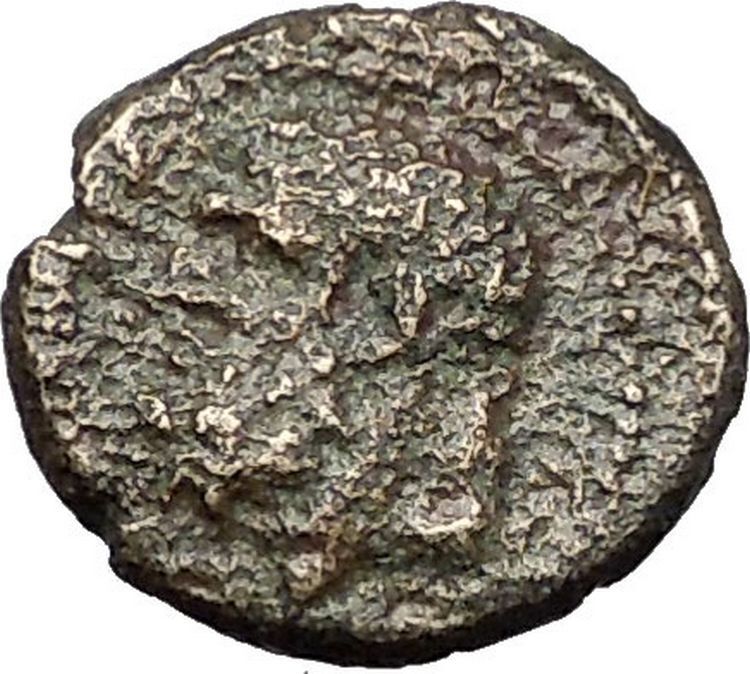 CLAUDIUS 41AD Sardes Lydia Hercules Genuine Authentic Ancient Roman Coin i56319