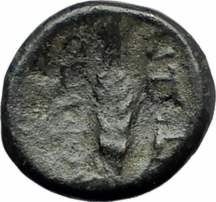 AMPHIPOLIS Macedonia 148BC RARE R2 Ancient Greek Coin DEMETER & GRAIN EAR i62025