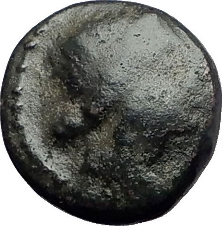 AMPHIPOLIS Macedonia 148BC RARE R2 Ancient Greek Coin DEMETER & GRAIN EAR i62025