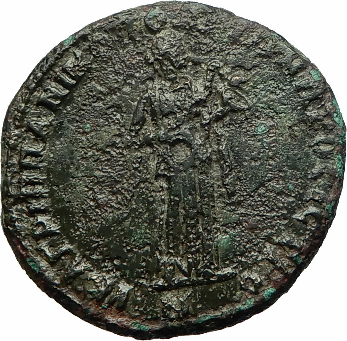 MACRINUS Nicopolis ad Istrum Legate Agrippa Hygeia Serpent Roman Coin i76117