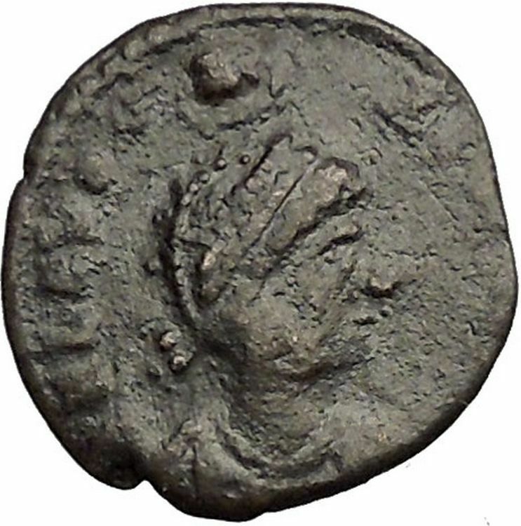 Aelia Eudoxia consort of Arcadius 401AD Ancient Roman Coin Victory Christ i52842