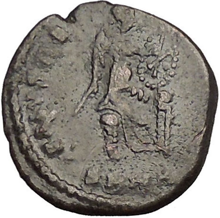 Aelia Eudoxia consort of Arcadius 401AD Ancient Roman Coin Victory Christ i52842