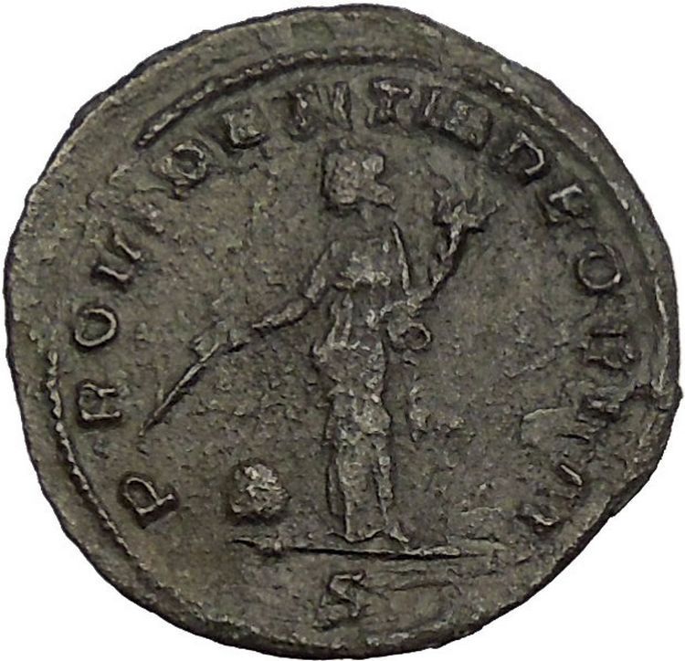 Tacitus Rare 275AD Authentic Ancient Roman Coin Goddess of forethought i52855