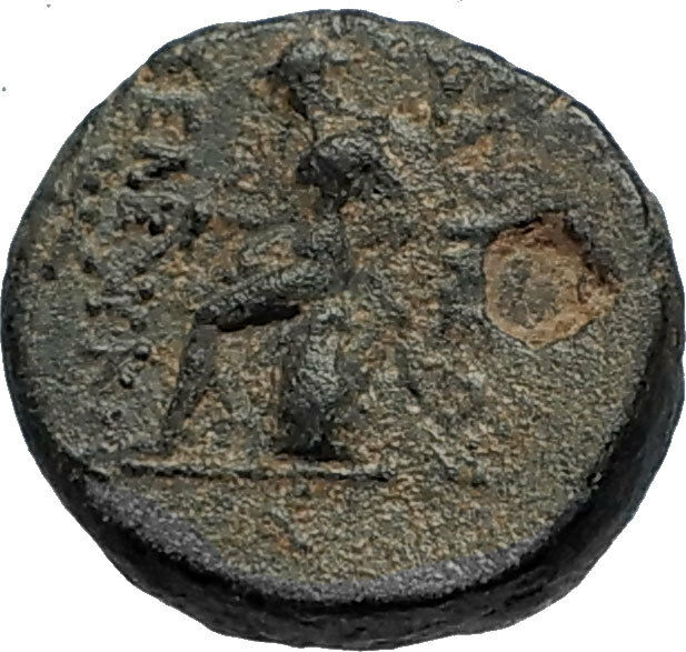 SELEUKOS III Keraunos 225BC Seleukid Ancient Greek Coin ARTEMIS & APOLLO i67599