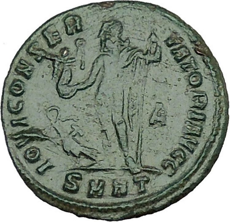 Licinius I Constantine The Great enemy 313AD Ancient Roman Coin Jupiter i39967