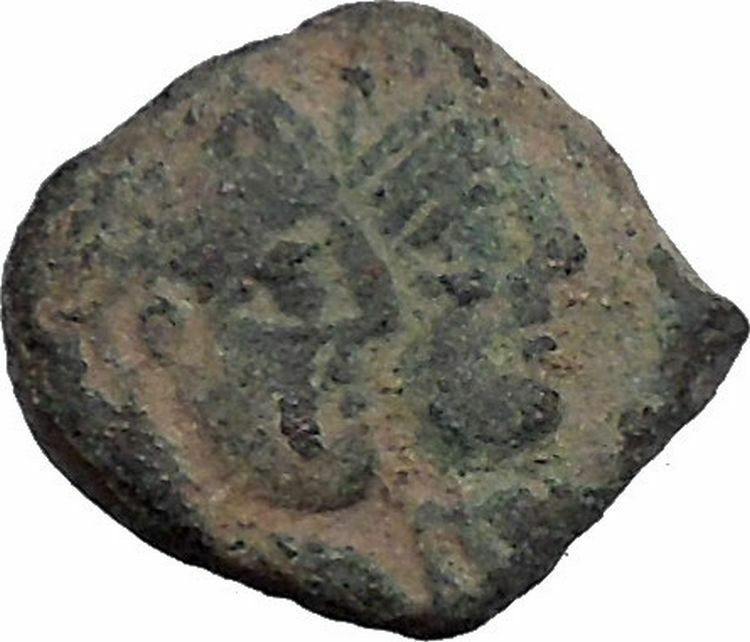 King Rabbel II Gamilat Arab Caravan Kingdom of Nabataea 101AD Greek Coin i50430