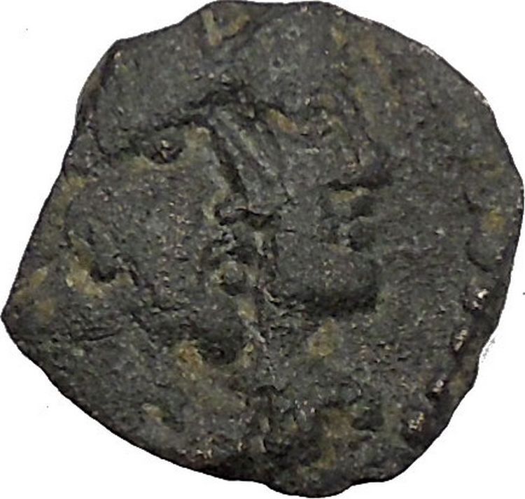 King Rabbel II w Hagru Arab Caravan Kingdom of Nabataea 101AD Greek Coin i50428