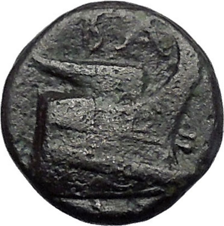 Demetrius I Poliorketes Macedon Kingdom Galley Ship Ancient Greek Coin i49220