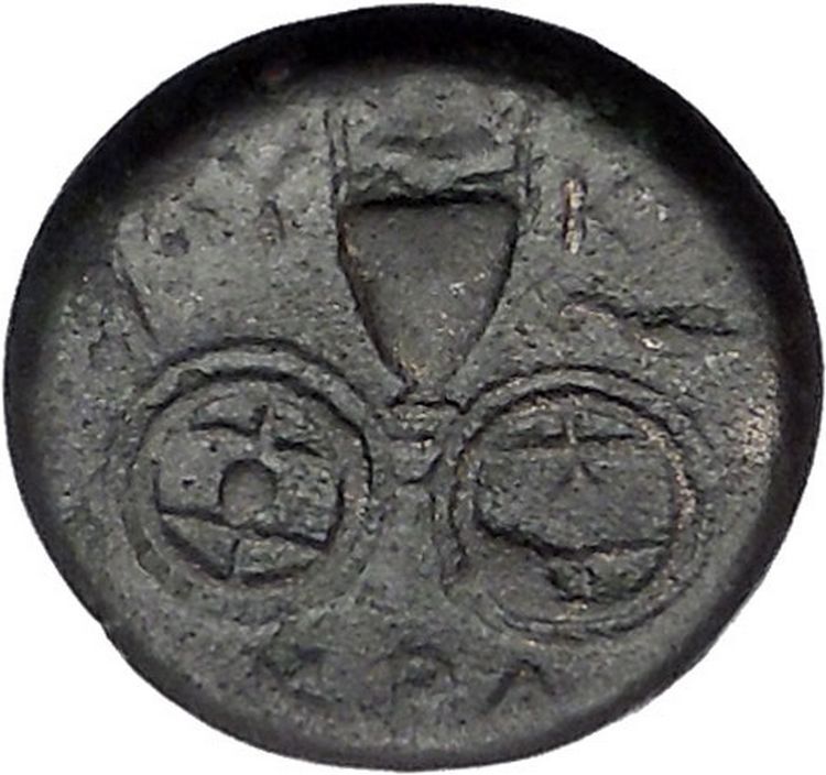 KRANNON in THESSALY 400BC Horseman Hydria Authentic Ancient Greek Coin i49156