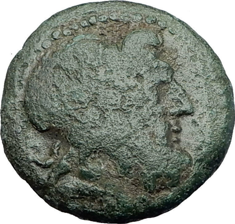 THESSALONICA Macedonia 1stCenBC RARE R2 Ancient Greek Coin JUPITER GALLEY i63121