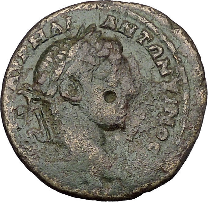 ELAGABALUS Marcianopolis Magistrate Sergius Titianus Ancient Roman Coin i47914