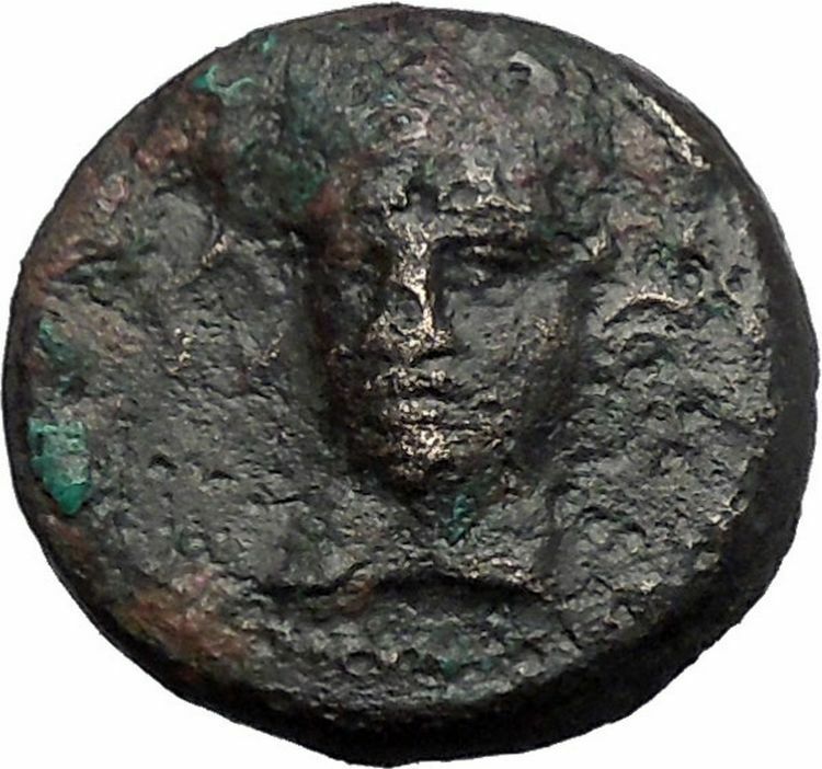 PHARSALOS in THESSALY 300BC Athena Horse Authentic Ancient Greek Coin i49346